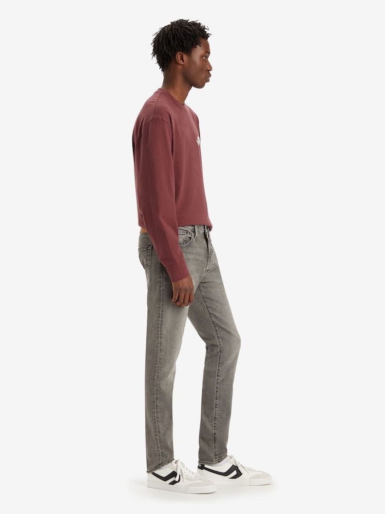 Gri - Blugi cu croi conic slim Levi's® 512® - Image 5 of 8