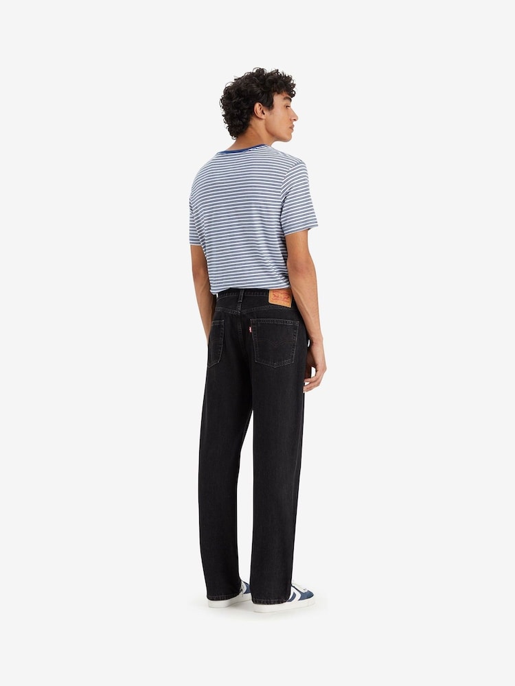 Levi's® Black 565 Loose Straight 100% Cotton Jeans - Image 2 of 5