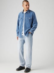 Levi's® 555™ Relaxed Straight Worn In 100% Cotton Jeans - Bild 4 von 7