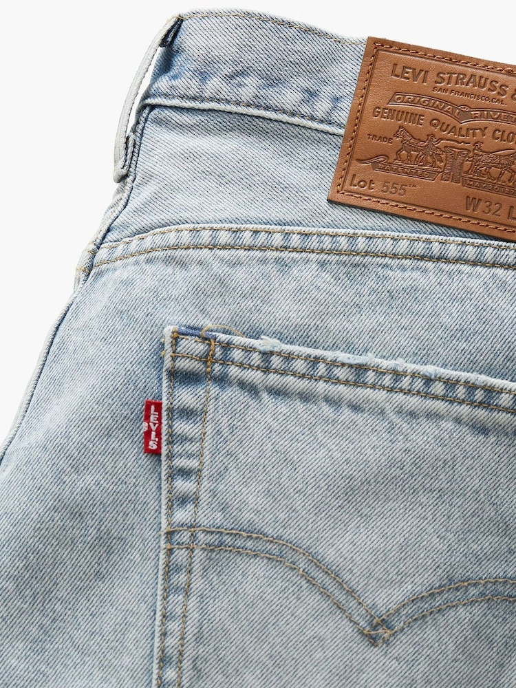 Levi's® 555™ Relaxed Straight Worn In 100% Cotton Jeans - Bild 7 von 7