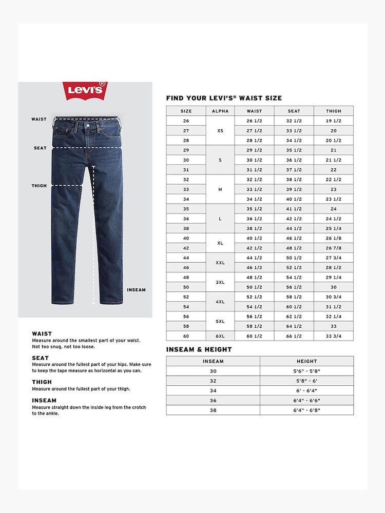 Levi's® Grey Slim XX Chinos Trousers - Image 8 of 8