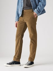 Levi's® Brown XX Chino STD II 100% Cotton Trousers - Image 3 of 9
