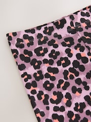 Lilac Purple Animal Print Leggings (3-16yrs) - Image 3 of 3