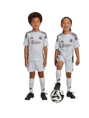 adidas Grey Ajax adidas Third Minikit 2024-25 - Image 1 of 5