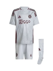 adidas Grey Ajax adidas Third Minikit 2024-25 - Image 3 of 5