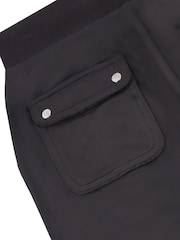 Schwarz - Juicy Couture Jogginghose mit Strassverzierung und weitem Bein für jüngere Mädchen - Bild 6 von 8