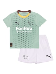 Puma Green Infants Derby County Away Kit 2024-25 - Image 2 of 5