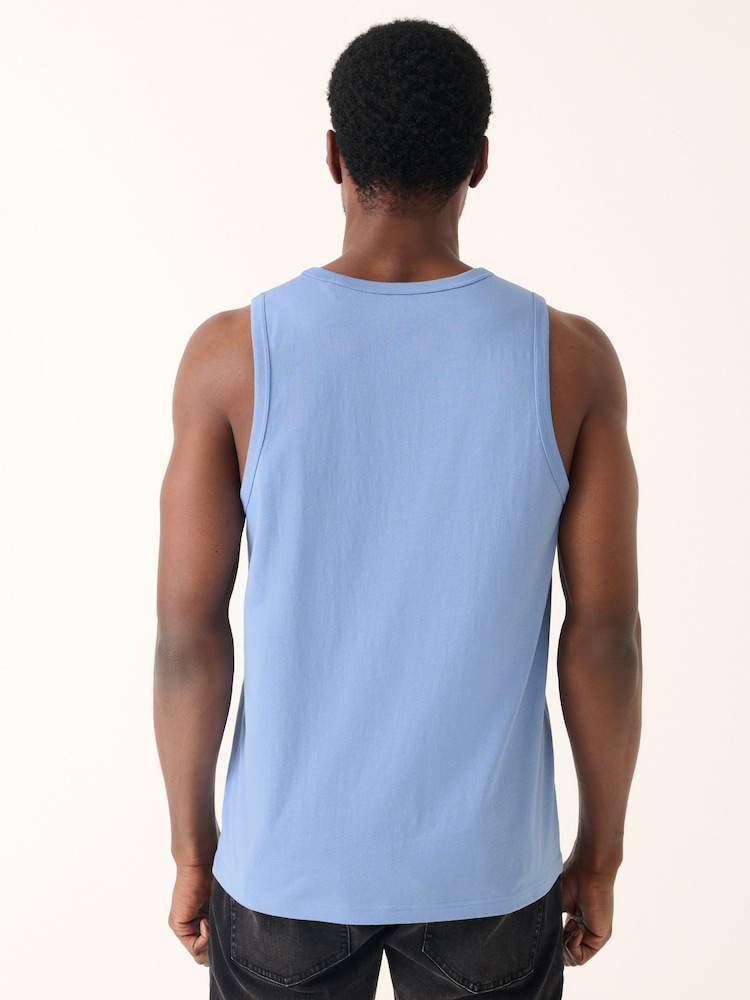 Blue Regular Fit Vest - Image 3 of 7