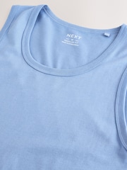 Blue Regular Fit Vest - Image 6 of 7