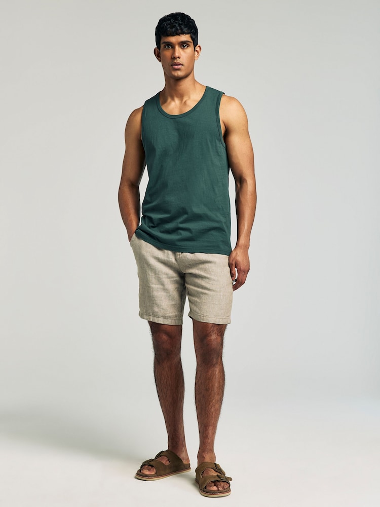 Verde - Corte estándar - Camiseta sin mangas - Imagen 2 de 6 Verde - Corte estándar - Camiseta sin mangas - Imagen 2 de 6