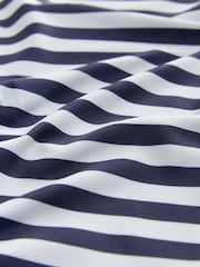 Navy Basic Stripe Round Neck T-Shirt - Image 3 of 3