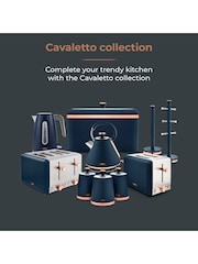 Tower 5 Piece Midnight Blue Cavaletto Cookware Set - Image 8 of 10