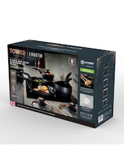 Tower 5 Piece Black Cavaletto Cookware Set - Image 10 of 11