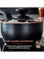 Tower 5 Piece Black Cavaletto Cookware Set - Image 5 of 11