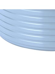 Swan 3 Piece Blue Retro Saucepan Set - Image 9 of 9