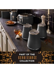 Tower Set of 3 Grey Renaissance Storage Canisters - Image 8 of 11