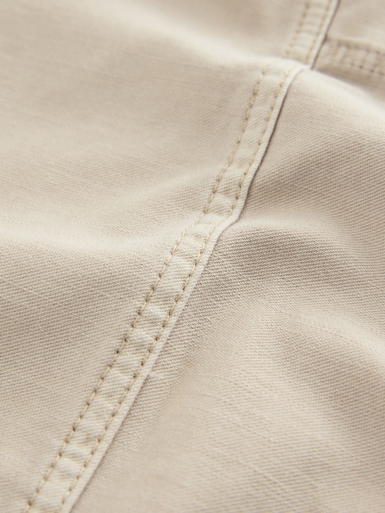 Ecru - Jort-Shorts aus 100 % Baumwolle - Bild 7 von 7 Ecru - Jort-Shorts aus 100 % Baumwolle - Bild 7 von 7