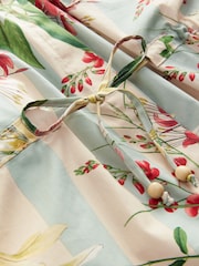 Kew Collection Floral 100% Cotton Tie Waist Shirt - Image 7 of 7