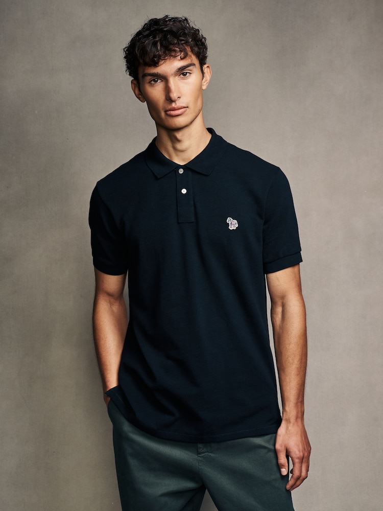 PS Paul Smith Logo Pique Polo Shirt - Image 1 of 4