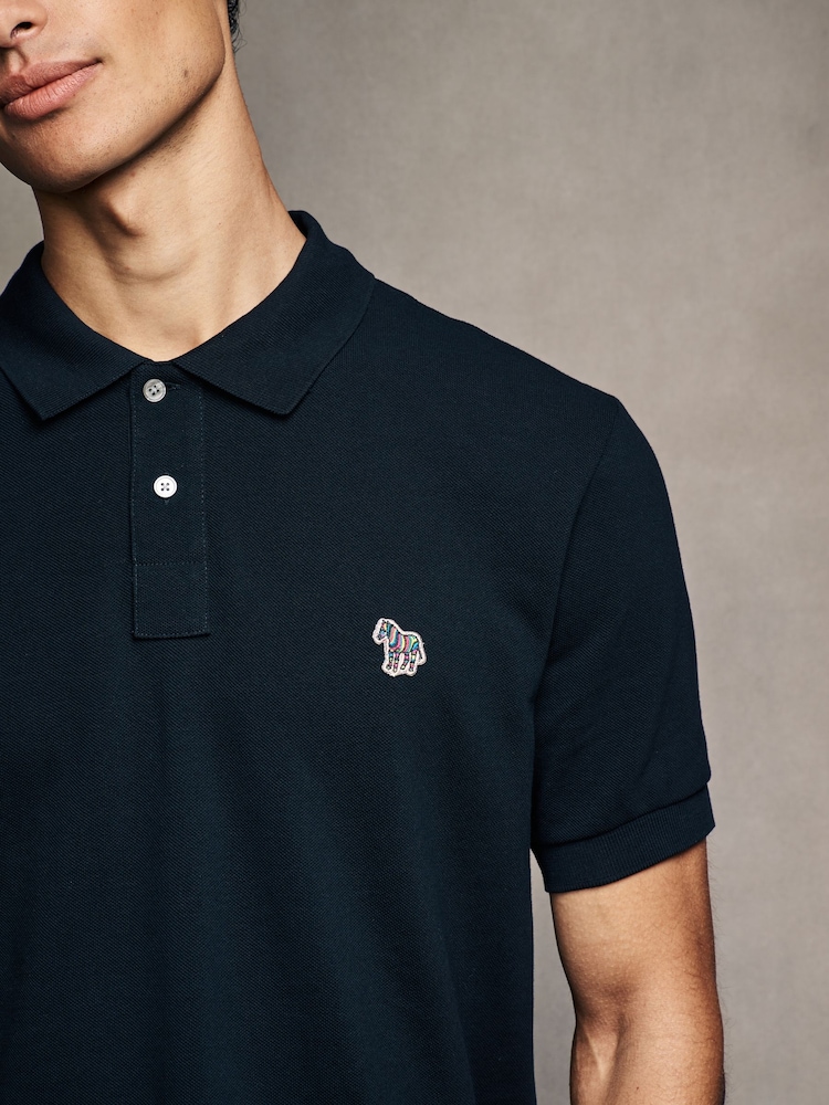 PS Paul Smith Logo Pique Polo Shirt - Image 4 of 4