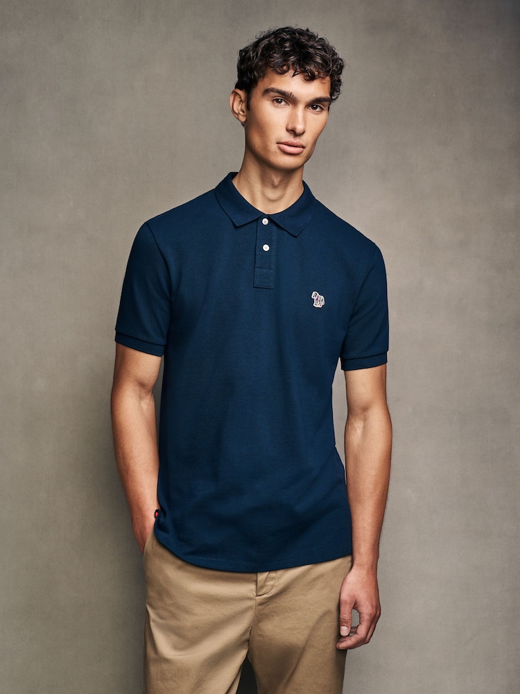 PS Paul Smith Logo Pique Polo Shirt - Image 1 of 5