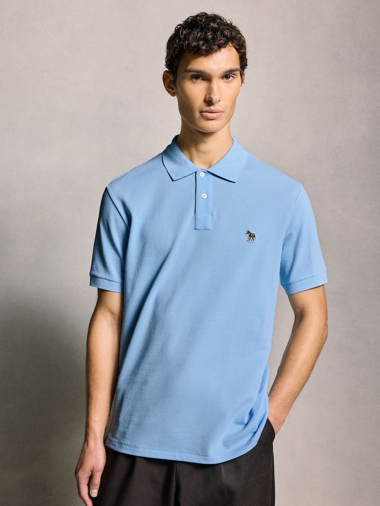PS Paul Smith Logo Pique Polo Shirt - Image 1 of 7