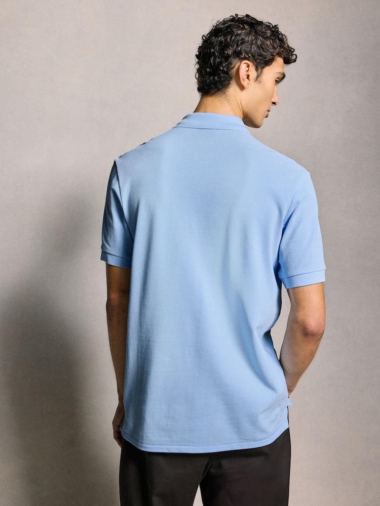 PS Paul Smith Logo Pique Polo Shirt - Image 2 of 7