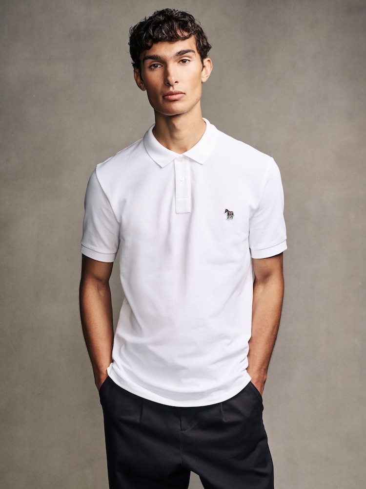 PS Paul Smith Logo Pique Polo Shirt - Image 1 of 6