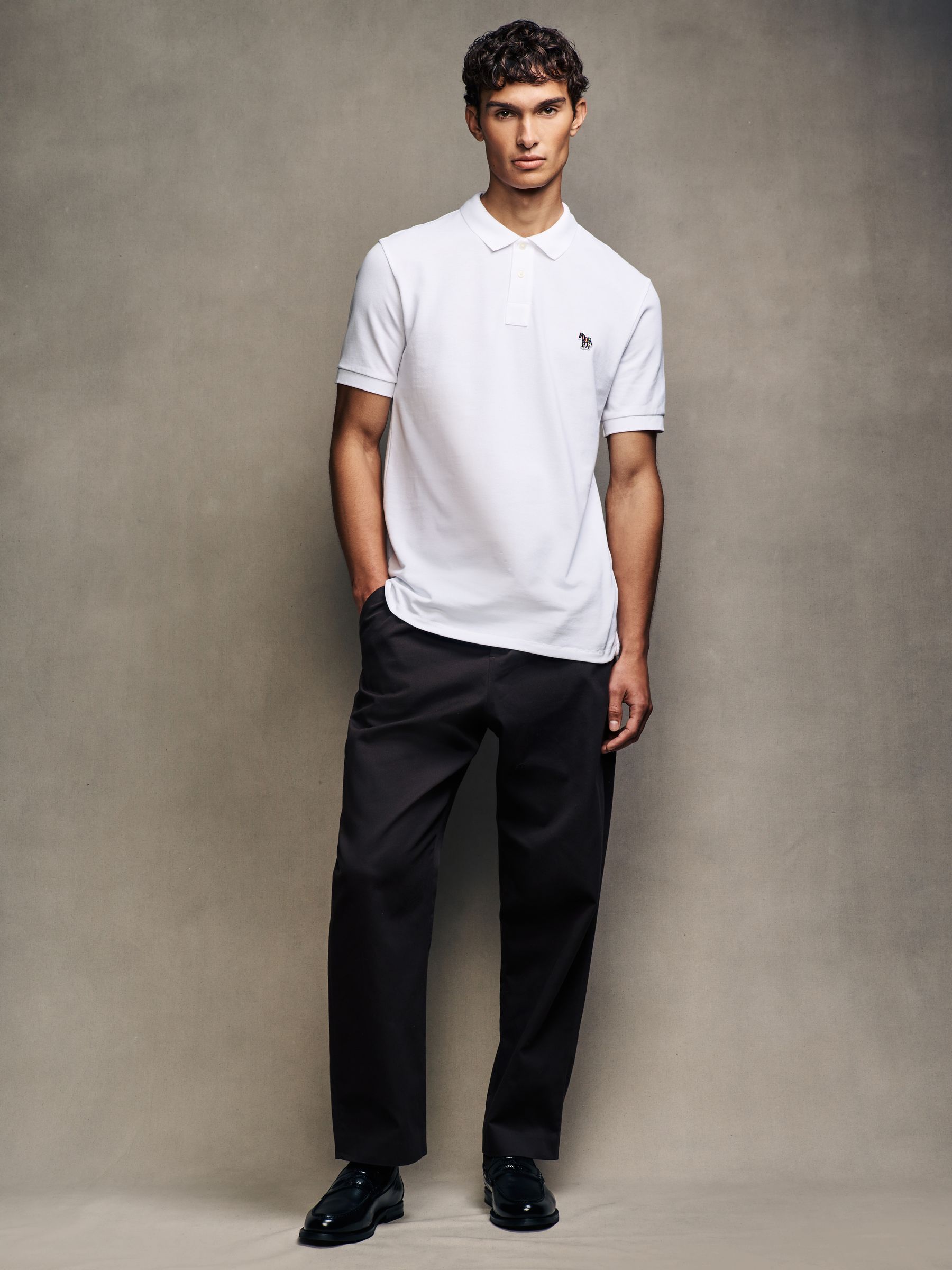 Next：日本 ホワイト - PS Paul Smith ロゴポロシャツ from Next Japan