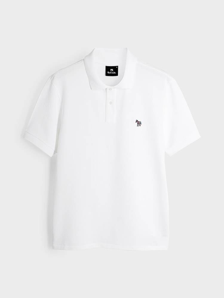 PS Paul Smith Logo Pique Polo Shirt - Image 6 of 6