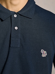 PS Paul Smith Zebra Logo Long Sleeve Polo Shirt - Image 4 of 4