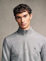 PS Paul Smith Logo Quarter Zip Sweatshirt - Image 5 of 6