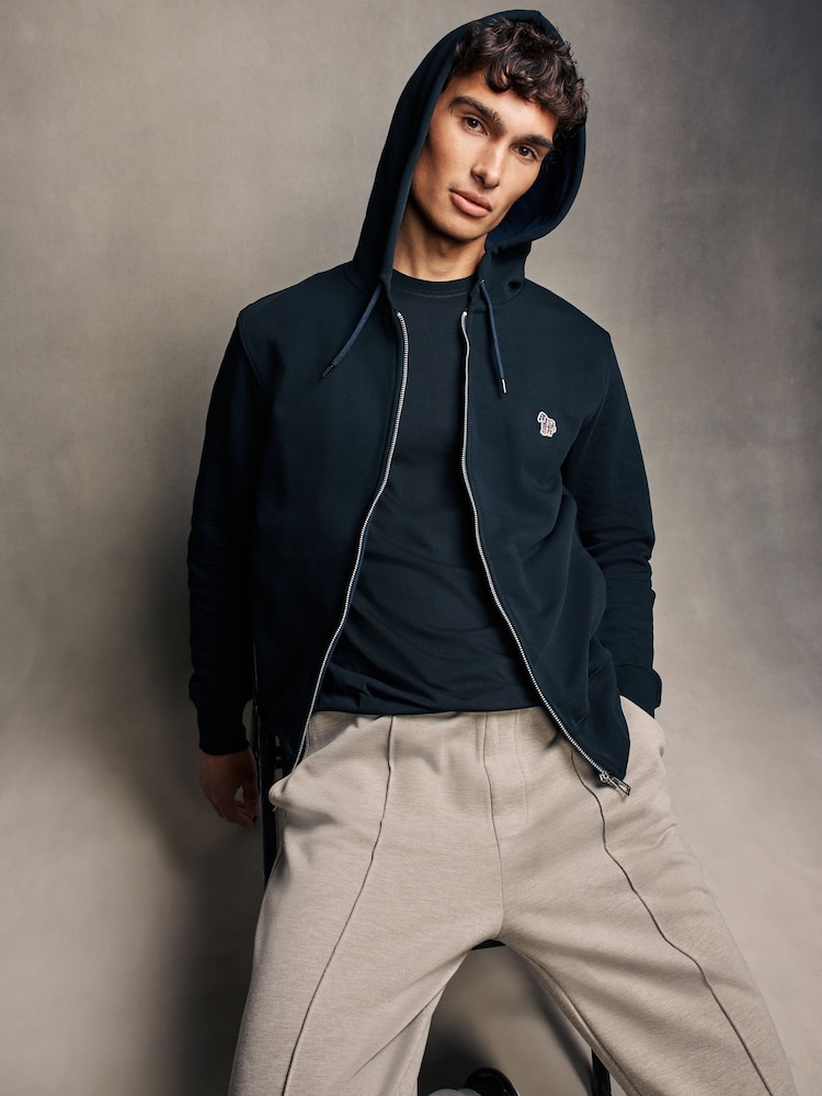PS Paul Smith Logo Zip-Up Hoodie - Image 2 of 6