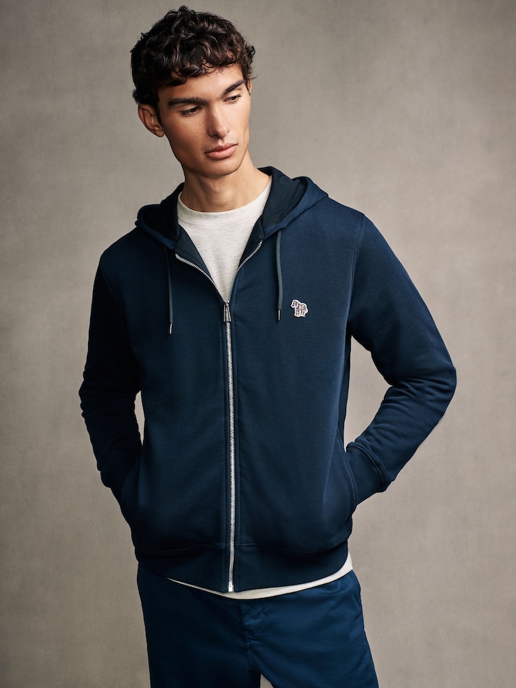 PS Paul Smith Logo Zip-Up Hoodie - Image 1 of 5
