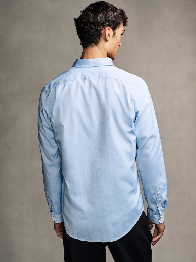 PS Paul Smith Zebra Print Logo Oxford Shirt - Image 2 of 6