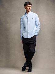 PS Paul Smith Zebra Print Logo Oxford Shirt - Image 3 of 6