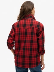 Superdry Искусственный мех клетчатый оверсайз - Image 2 of 6