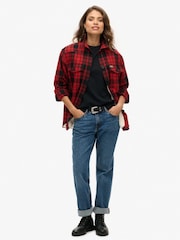 Superdry Искусственный мех клетчатый оверсайз - Image 3 of 6