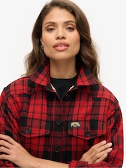 Superdry Искусственный мех клетчатый оверсайз - Image 4 of 6