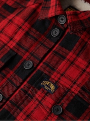 Superdry Искусственный мех клетчатый оверсайз - Image 6 of 6
