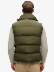 Superdry Green Non-Hooded Everest Gilet - Image 2 of 5