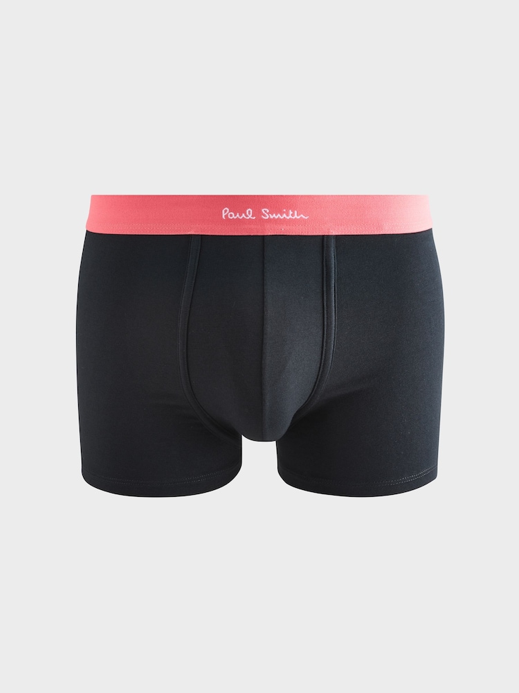 PS Paul Smith Multi Stripe Black Boxers 5 Pack - Image 2 of 7