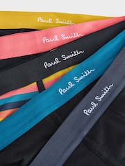PS Paul Smith Multi Stripe Black Boxers 5 Pack - Image 7 of 7