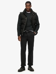 Superdry Black Non-Hooded Everest Gilet - Image 2 of 3