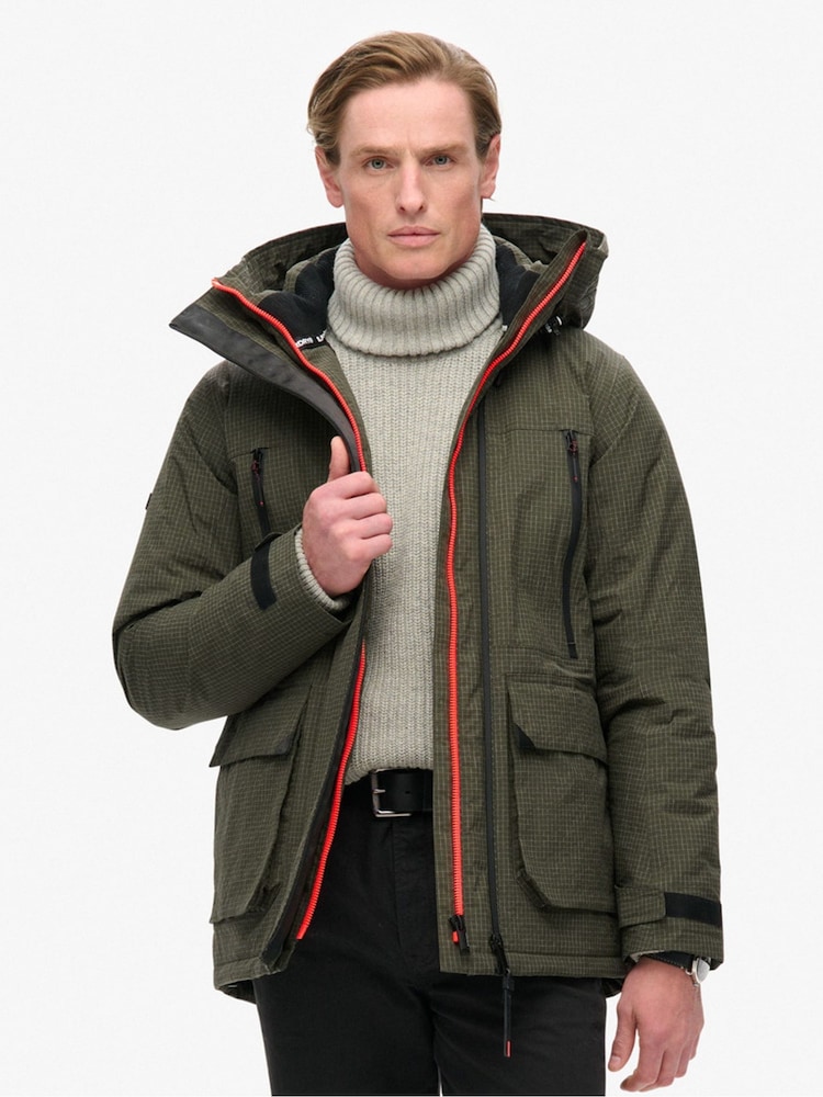 Superdry Green Ripstop Ultimate Windbreaker Jacket - Image 1 of 7
