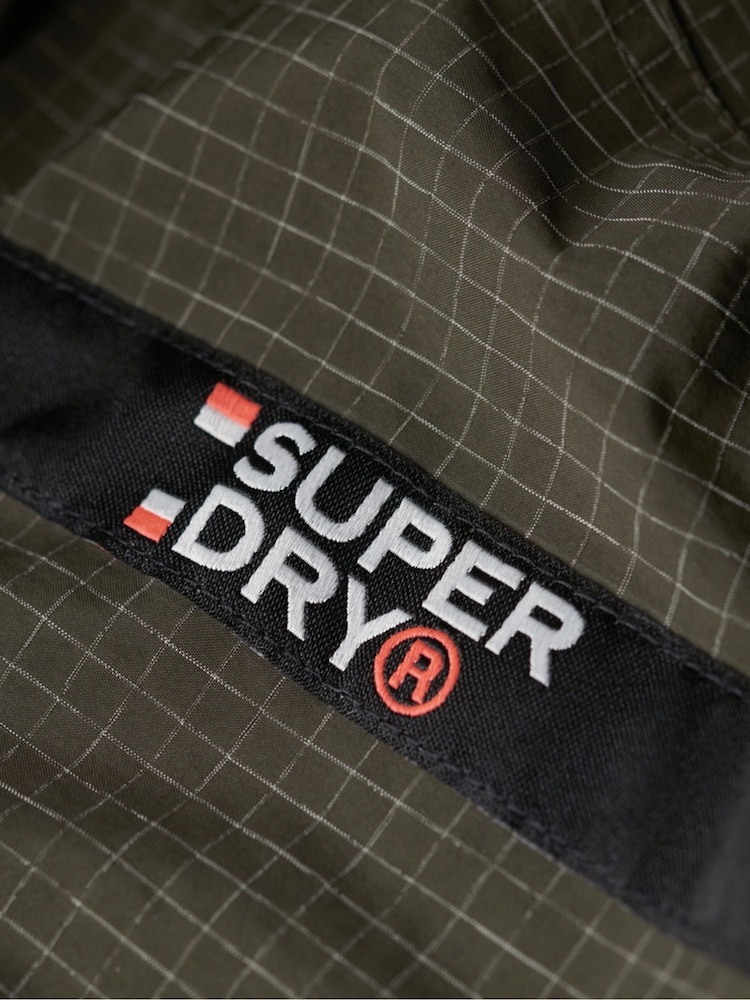 Superdry Green Ripstop Ultimate Windbreaker Jacket - Image 7 of 7