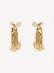 CompletedWorks Gold Tone 18ct Earrings - Image 1 of 4