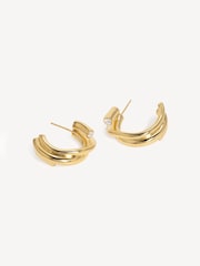CompletedWorks Gold Tone 18ct Earrings - Image 2 of 4
