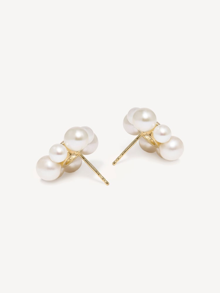 CompletedWorks Gold Plated Is All Creation Born of Destruction 18ct Earrings - Image 1 of 4