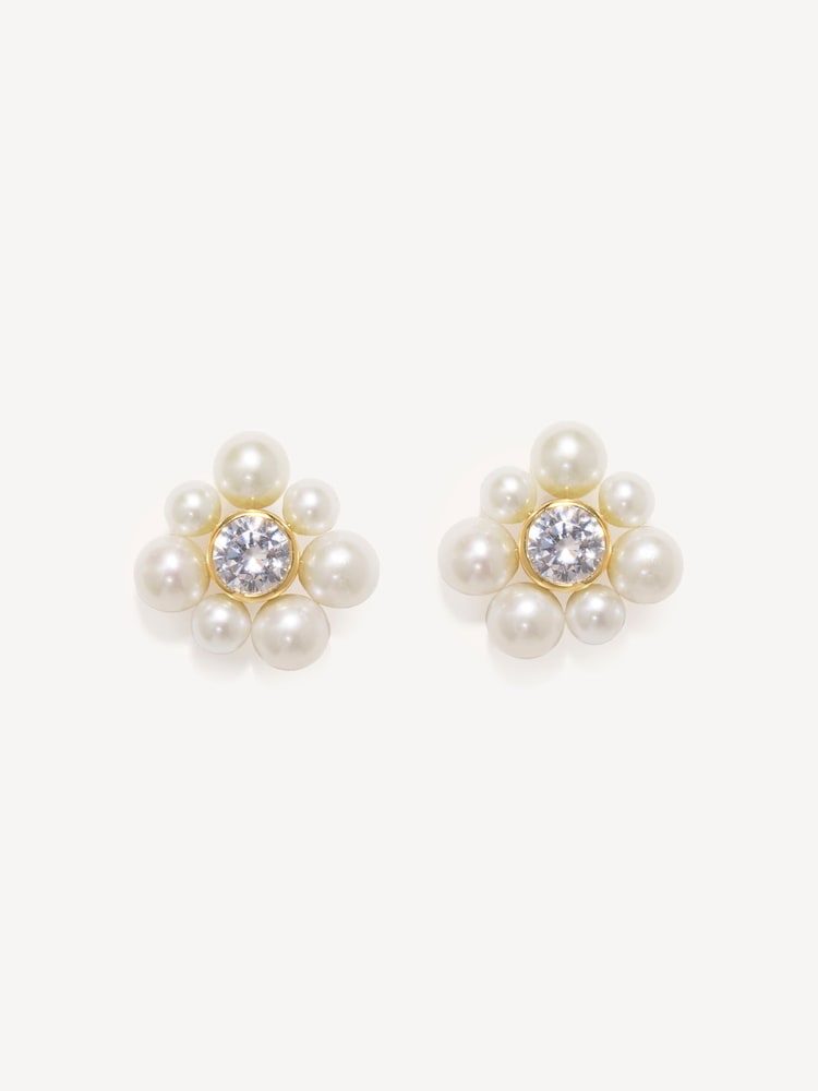 CompletedWorks Gold Plated Is All Creation Born of Destruction 18ct Earrings - Image 2 of 4